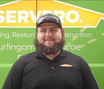 Tyler Lipke, team member at SERVPRO of Burlingame, Millbrae