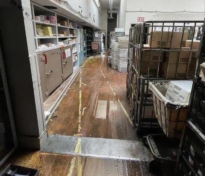 Flooded Post Office Floor